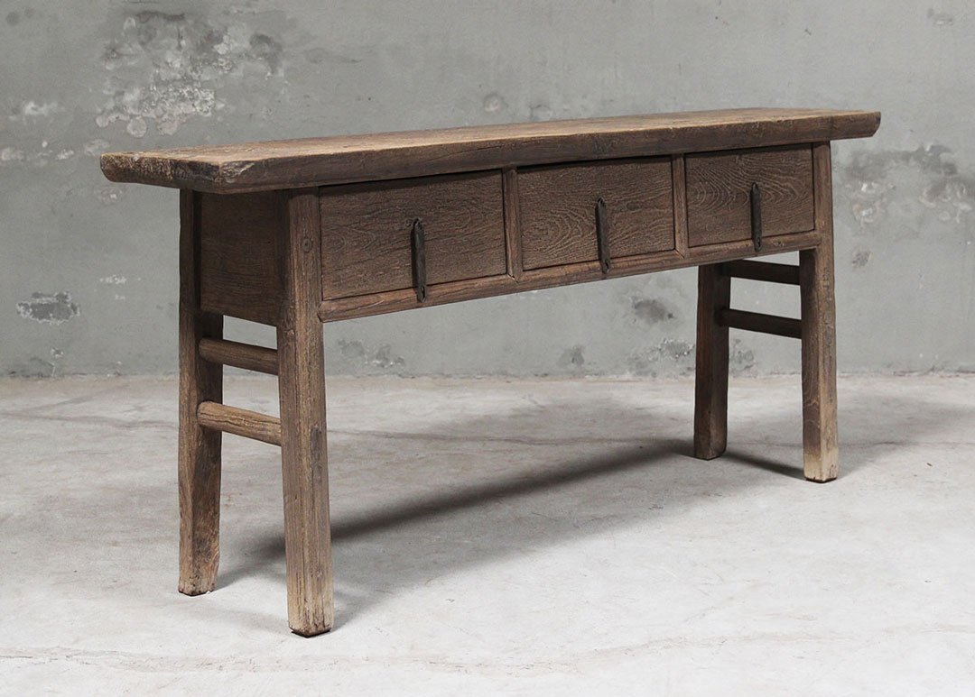 L378, Side table with 3 drawers