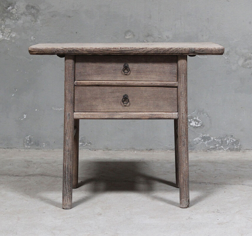 L388, Side table with 2 drawers