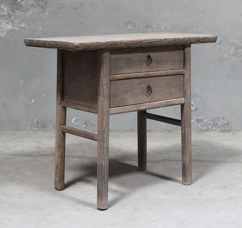 L388, Side table with 2 drawers
