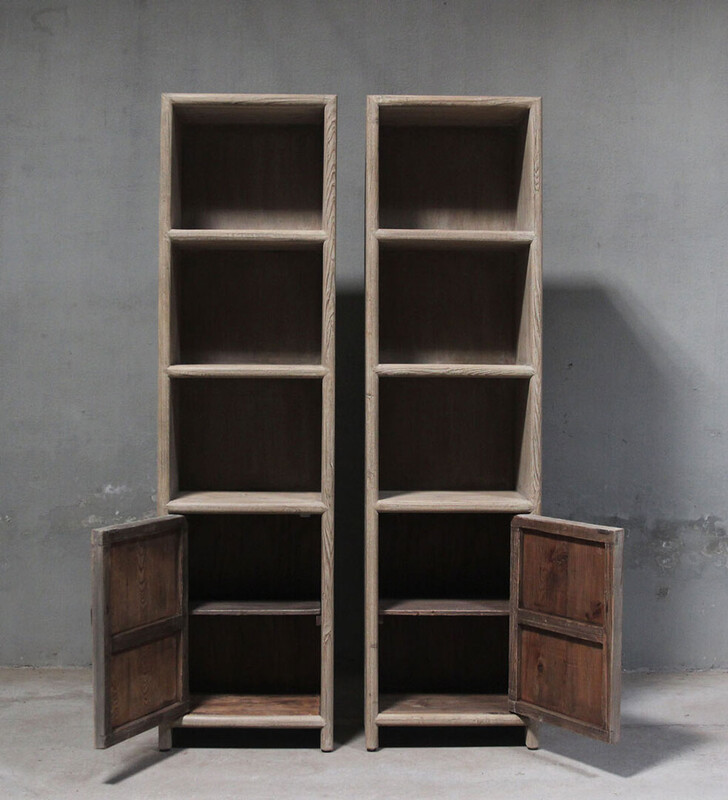 L400, Set of 2 wooden cabinets 