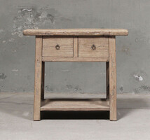 L435, Side table with 2 drawers 