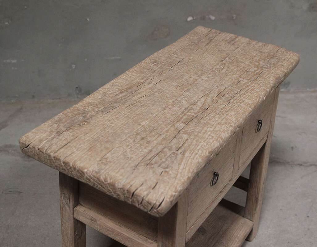 L435, Side table with 2 drawers 