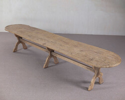 RA-52, XXL elm wooden dining tabel 