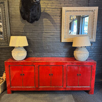 SDS 001, Red dresser with 6 doors 