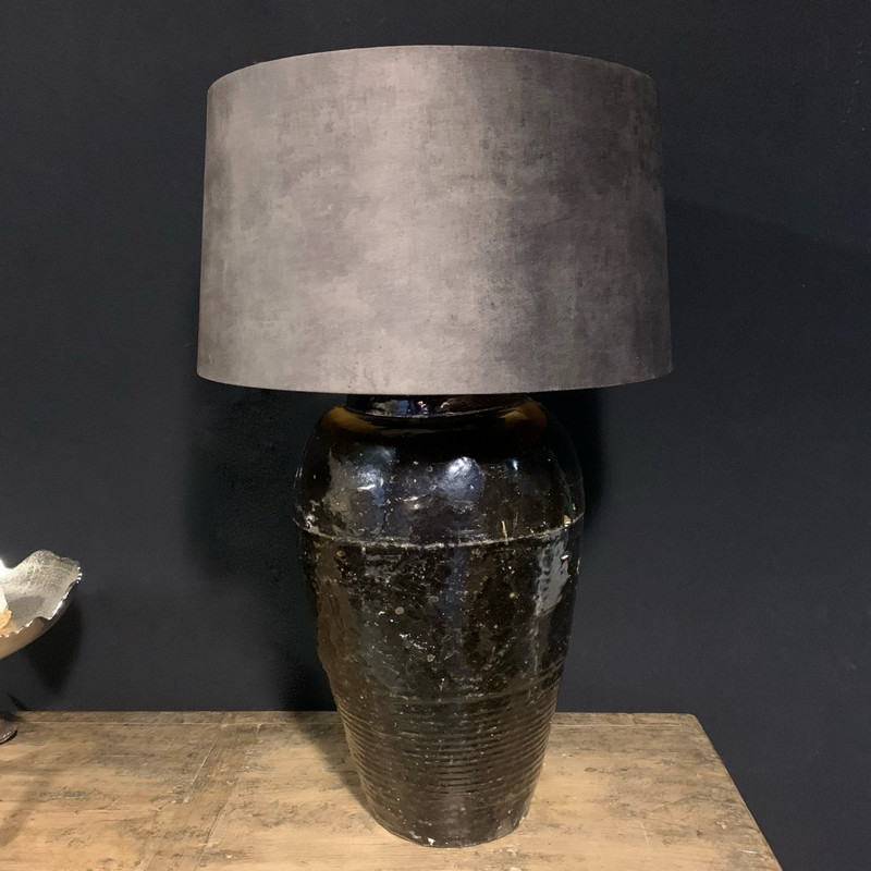 TL 184, Jar lamp black glossy