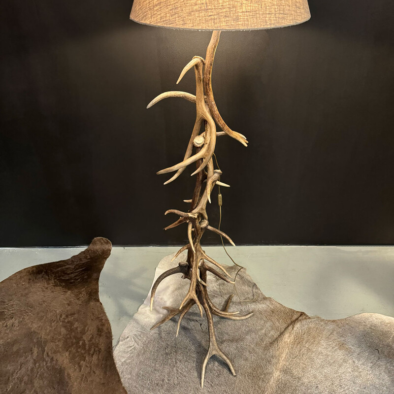 VG 105, Floor lamp made of red deer antlers