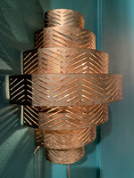 WL 108-B, Wall light silver, layers